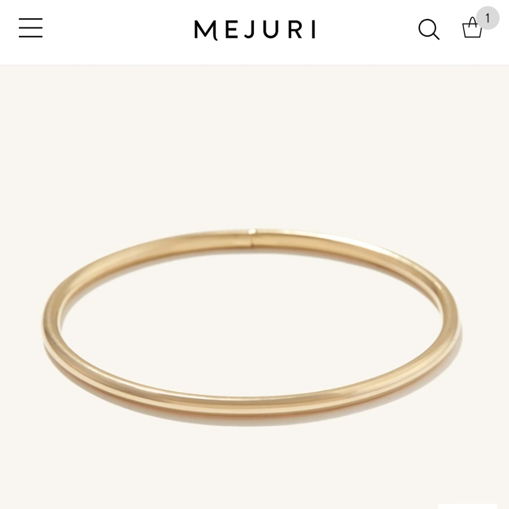 ‼️ISO‼️Mejuri Bold Bangle
